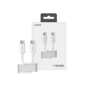 2-Power 100W USB-C na USB-C 5A 2M
