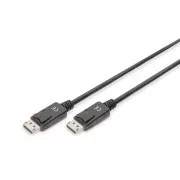 Digitus Priključni kabel DisplayPort 1.2, DP M/M, 2.0 m, sa zasunom, Ultra HD 4K, crni
