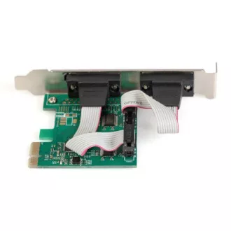 Digitus PCI Express x1 adapter 2xserijski port, +niskoprofilni čipset: ASIX99100