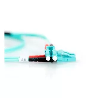 DIGITUS optički spojni kabel, LC na LC, višemodni, OM3, 50/125 µ, dupleks duljina 1 m