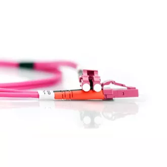 DIGITUS optički spojni kabel, LC na LC, višemodni OM4 - 50/125 µ, dupleks duljina 3 m