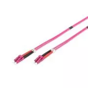 DIGITUS optički spojni kabel, LC na LC, višemodni OM4 - 50/125 µ, dupleks duljina 5 m