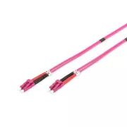 DIGITUS optički spojni kabel, LC na LC, višemodni OM4 - 50/125 µ, dupleks duljina 7 m