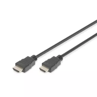 Digitus HDMI High Speed + Ethernet priključni kabel, 2x oklopljen, 3m