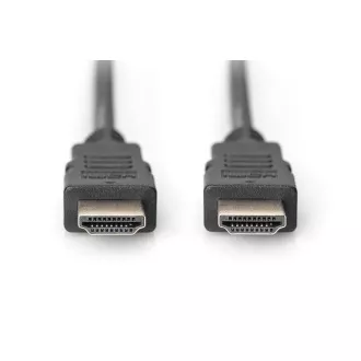 Digitus HDMI High Speed + Ethernet priključni kabel, 2x oklopljen, 3m