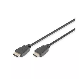 Digitus HDMI High Speed + Ethernet priključni kabel, 2x oklopljen, 3m