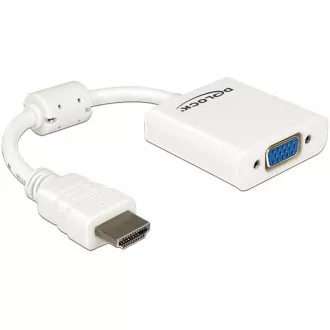 Delock adapter HDMI-A muški > VGA ženski Delock adapter HDMI-A muški > VGA ženski