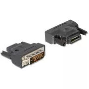 Delock Adapter DVI 24+1 muški > HDMI ženski s LED-om