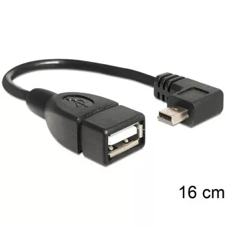 Delock kabel USB mini muški > USB 2.0-A ženski OTG 16 cm