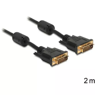 Delock spojni kabel DVI-D 24+1 muški > muški 2 m
