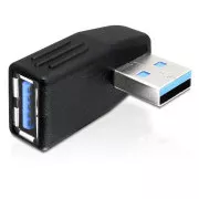 DeLock adapter USB 3.0 muški - USB 3.0 ženski pod kutom od 270° horizontalno
