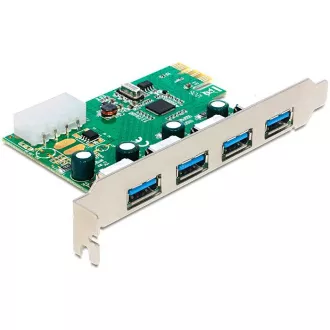 Delock PCI Express kartica > 4 x USB 3.0