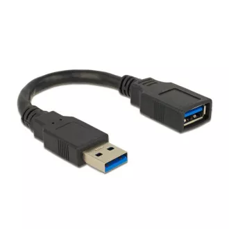 Delock USB 3.0 kabel produžni A/A muški/ženski duljine 15 cm