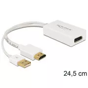 Delock adapter HDMI-A muški > Displayport ženski
