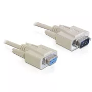 Delock kabel RS-232 serijski Sub-D9 muški / ženski 2 m