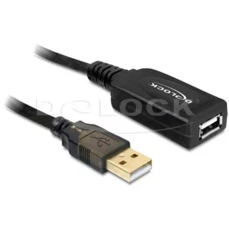 Delock USB 2.0 kabel, produžni AA muški/ženski 20m, aktivan Delock USB 2.0 kabel, produžni AA muški/ženski 20m, aktivan
