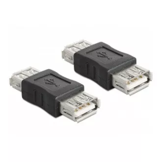 Delock USB adapter, USB A crni ženski/ženski (konektor) Delock USB adapter, USB A crni ženski/ženski (konektor)