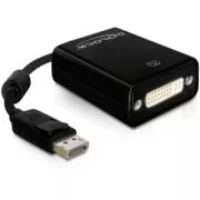 Delock adapter DisplayPort (muški) na DVI 24+5 (ženski), crni