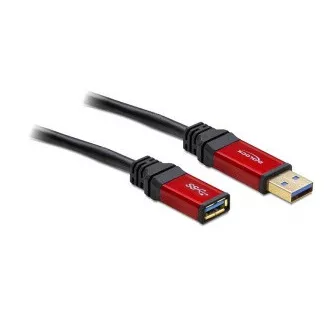 Delock USB 3.0 produžni kabel A/A muški/ženski duljine 5m Premium Delock USB 3.0 produžni kabel A/A muški/ženski duljine 5m Premium