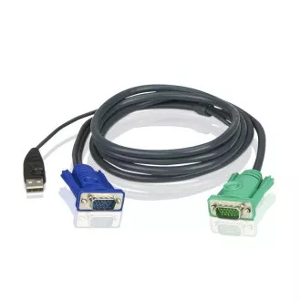 ATEN integrirani kabel 2L-5202U za KVM USB 1.8 M