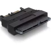 DeLock adapter SATA 22-pinski ženski -> Slim SATA 7+6-pinski muški