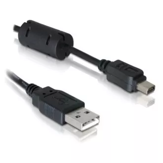 Delock KABEL USB 2.0 mini tip Olympus 12pin dužine 1m Delock KABEL USB 2.0 mini tip Olympus 12pin dužine 1m