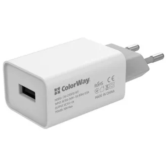 COLORWAY 1x USB/ mrežni punjač/ 10W/ 100V-240V COLORWAY 1x USB/ mrežni punjač/ 10W/ 100V-240V