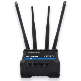 Teltonika RUT950 Industrijski 4G/LTE & WiFi usmjerivač s dvije SIM kartice Teltonika RUT950 Industrijski 4G/LTE & WiFi usmjerivač s dvije SIM kartice