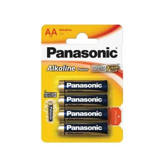 Panasonic LR6 alkalne baterije (alkalne; AA; 1,5 V; BL4) 4 kom - blister Panasonic LR6 alkalne baterije (alkalne; AA; 1,5 V; BL4) 4 kom - blister