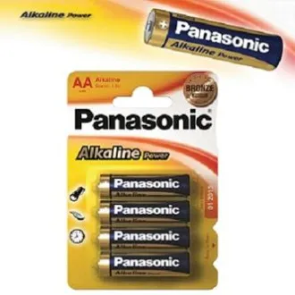 Panasonic LR6 alkalne baterije (alkalne; AA; 1,5 V; BL4) 4 kom - blister Panasonic LR6 alkalne baterije (alkalne; AA; 1,5 V; BL4) 4 kom - blister