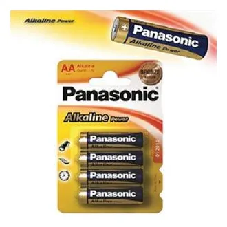 Panasonic LR6 alkalne baterije (alkalne; AA; 1,5 V; BL4) 4 kom - blister Panasonic LR6 alkalne baterije (alkalne; AA; 1,5 V; BL4) 4 kom - blister