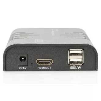 DIGITUS HDMI KVM Extender, 120 m, Full HD, 1080p putem mrežnog kabela (Cat 5, 5E, 6), DIGITUS HDMI KVM Extender, 120 m, Full HD, 1080p putem mrežnog kabela (Cat 5, 5E, 6),