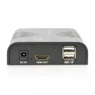 DIGITUS HDMI KVM Extender, 120 m, Full HD, 1080p putem mrežnog kabela (Cat 5, 5E, 6), DIGITUS HDMI KVM Extender, 120 m, Full HD, 1080p putem mrežnog kabela (Cat 5, 5E, 6),
