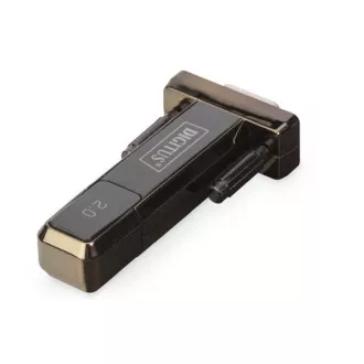 DIGITUS pretvarač USB 2.0 u serijski, DSUB 9M uklj. USB A kabel 80cm DIGITUS pretvarač USB 2.0 u serijski, DSUB 9M uklj. USB A kabel 80cm