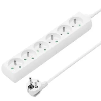 PremiumCord produžni kabel 230V 7m, 6 utičnica PremiumCord produžni kabel 230V 7m, 6 utičnica