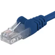 PremiumCord Patch kabel UTP RJ45-RJ45 CAT6 10m plavi