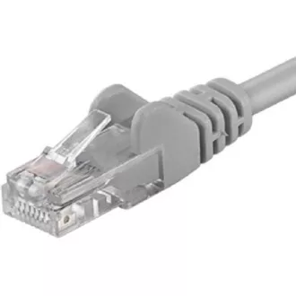 PremiumCord Patch kabel UTP RJ45-RJ45 CAT6 25m sivi