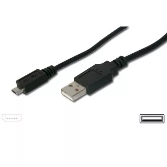 PremiumCord mikro USB 2.0 kabel, AB 0,75 m kabel dizajniran za brzo punjenje PremiumCord mikro USB 2.0 kabel, AB 0,75 m kabel dizajniran za brzo punjenje