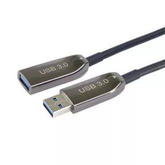 PremiumCord USB 3.0 optički produžni AOC kabel A/muški - A/ženski 20 m