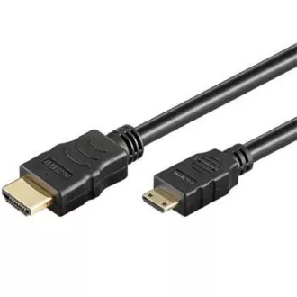 PremiumCord kabel 4K HDMI A - HDMI mini C, 1 m