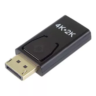 PremiumCord adapter DisplayPort - HDMI, 4K@30Hz muški/ženski, pozlaćeni konektori
