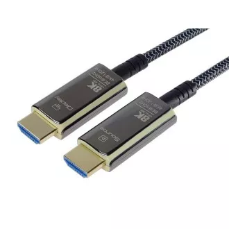 PremiumCord Ultra High Speed HDMI 2.1 kabel od optičkih vlakana 8K@60Hz, pozlaćen 5m