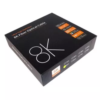 PremiumCord Ultra High Speed HDMI 2.1 kabel od optičkih vlakana 8K@60Hz, pozlaćen 5m