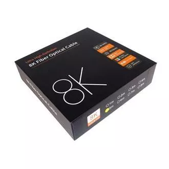 PremiumCord Ultra High Speed HDMI 2.1 kabel od optičkih vlakana 8K@60Hz, pozlaćen 5m