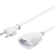 PremiumCord 230V 5m bijeli produžni kabel