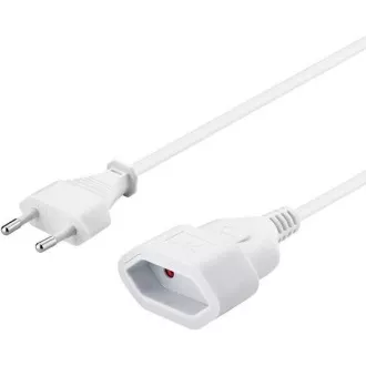 PremiumCord 230V 5m bijeli produžni kabel
