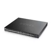 Zyxel XS3800-28, 28-portni 10GbE L2+ Switch, MultiGig, 12x 10G bakar, 8x 10G dual pers., 8x 10G SFP+. Dual PSU