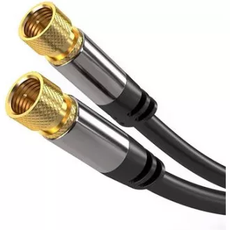 PremiumCord Satelitska antena HQ kabel F muški - F muški (135 dB) 4x oklopljen 1,5 m PremiumCord Satelitska antena HQ kabel F muški - F muški (135 dB) 4x oklopljen 1,5 m
