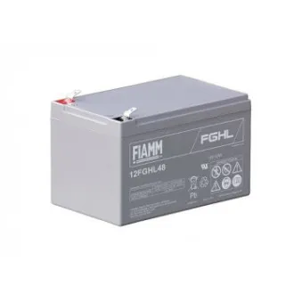 Fukawa Fiamm 12FGHL48 olovno-kiselinska baterija; 12V; 12Ah; faston F2-6.3mm; vijek trajanja 10 godina Fukawa Fiamm 12FGHL48 olovno-kiselinska baterija; 12V; 12Ah; faston F2-6.3mm; vijek trajanja 10 godina