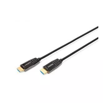 Digitus HDMI AOC hibridni optički kabel, Tip AM/M, 10m, UHD 8K@60Hz, CE, zlatni, crni Digitus HDMI AOC hibridni optički kabel, Tip AM/M, 10m, UHD 8K@60Hz, CE, zlatni, crni